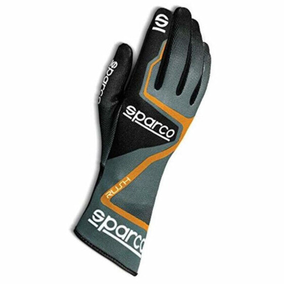 Мужские водительские перчатки Sparco Rush 2020 Серый (Размер 8)