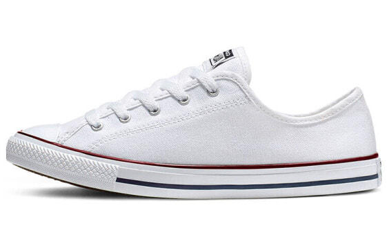 Стильные женские кеды белого цвета Converse Chuck Taylor All Star Dainty OX 564981C