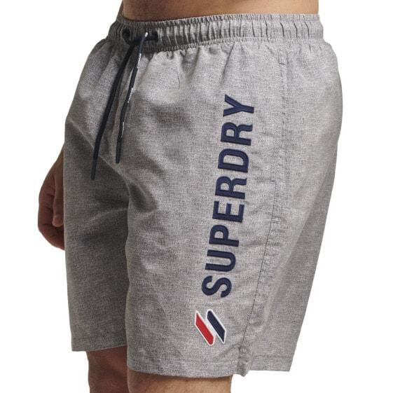 SUPERDRY Code Applque 19Inch swimming shorts