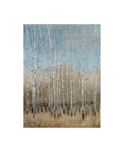 Картина холст масляный Trademark Global tim Otoole Dusty Blue Birches I - 37" x 49"