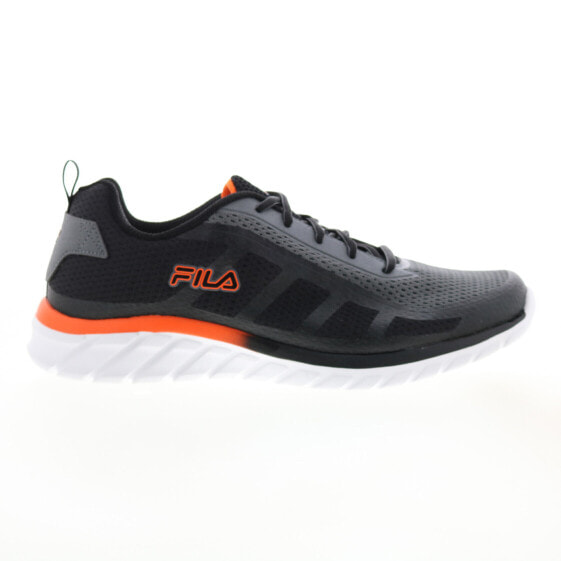 Fila Memory Diskize 2 1RM00696-054 Mens Gray Canvas Athletic Running Shoes 12