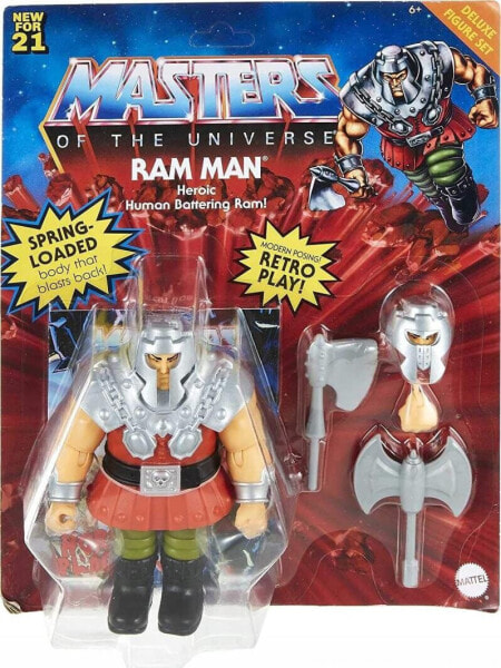 Фигурка Mattel Masters of the Universe Origins - He-Man в боевом доспехе (GVL76)