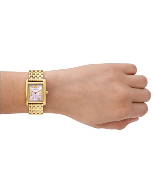 Women's The Eleanor Gold-Tone Stainless Steel Bracelet Watch 25mm