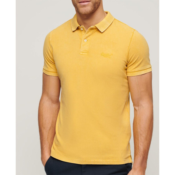 SUPERDRY Vint Destroy short sleeve polo