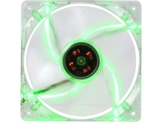 Link Depot FAN-4LED-120GN 120mm Green LED Case Cooling Fan