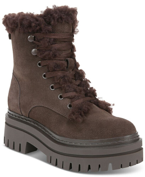 Women's Kyler Lace-Up Cozy Combat Boots