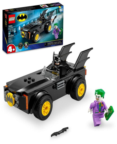 Super Heroes 76264 DC Batmobile Pursuit: Batman vs. The Joker Toy Building Set with Batman and Joker Minifigures