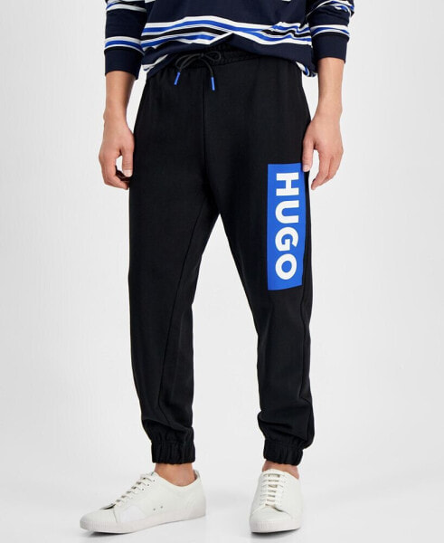 Men's Relaxed-Fit Logo-Print Jogger Pants
