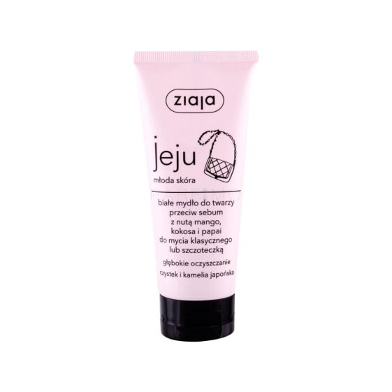 Ziaja Jeju White Face Soap 75 ml reinigungsgel für Frauen