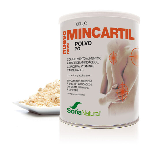 Витамин для мышц и суставов Soria Natural Mincartil Укрепленный горшок 300 грамм