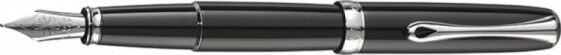 Ручка шариковая Diplomat Excellence A2, F, черная/серебряная