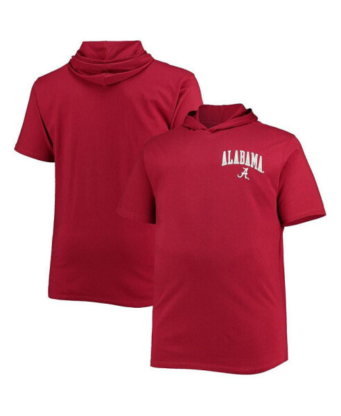 Men's Crimson Alabama Crimson Tide Big and Tall Team Hoodie T-shirt
