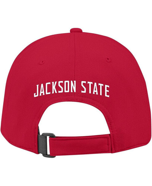 Men's Red Jackson State Tigers Blitzing Accent Iso-Chill Adjustable Hat