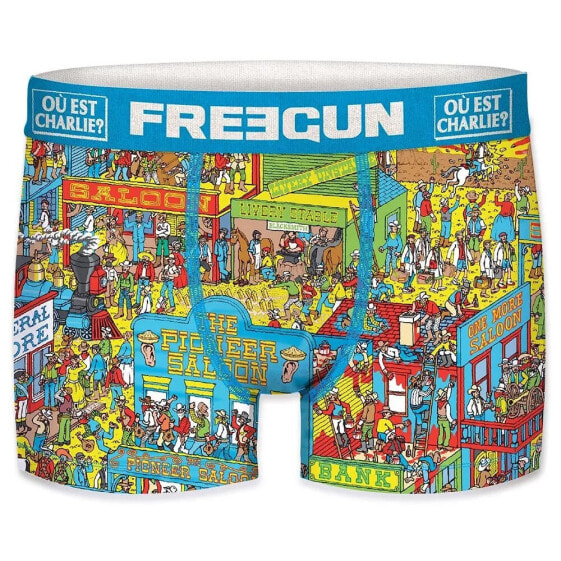 FREEGUN Looking For Wally-Wild Wild West boxers