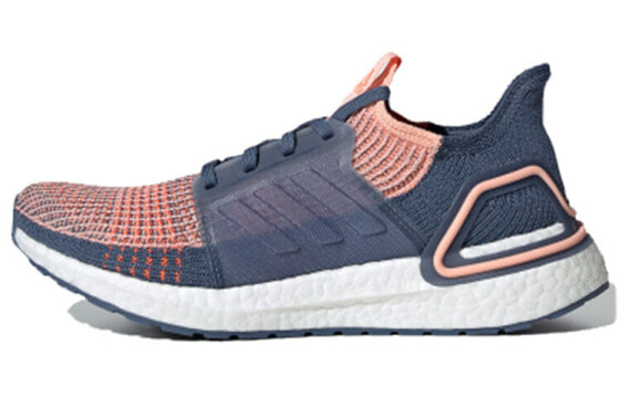 Кроссовки женские Adidas Ultraboost 19 розово-голубые