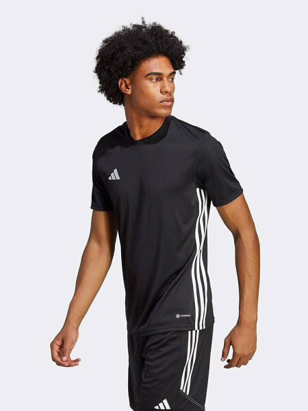 adidas performance Tabela 23 Jersey t-shirt in Black