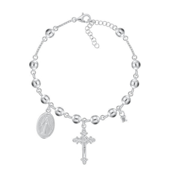 Original silver bracelet Rosary BRC106W