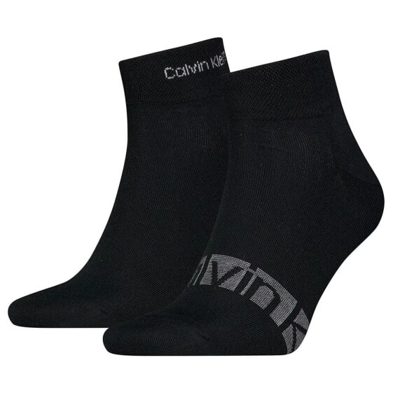 CALVIN KLEIN 701226645 Quarter short socks 2 pairs