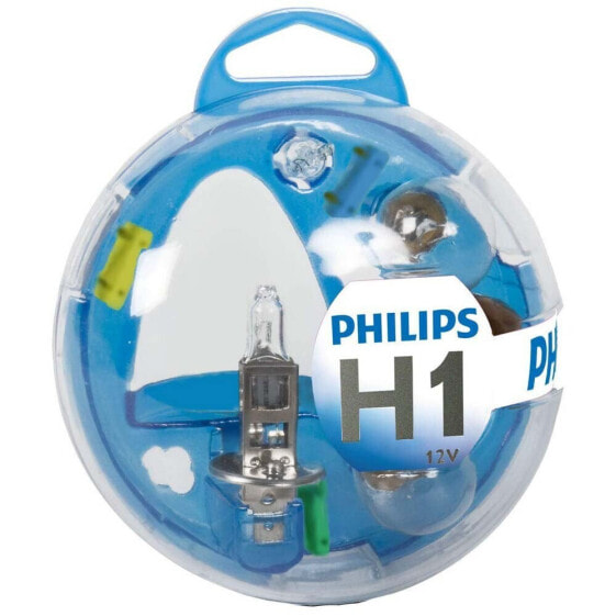 Лампы Philips H1 для автомобиля - комплект сменных
