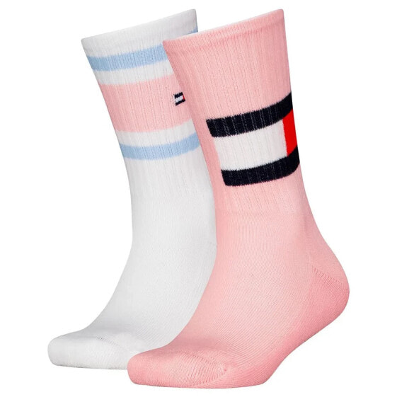 TOMMY HILFIGER Flag socks 2 pairs