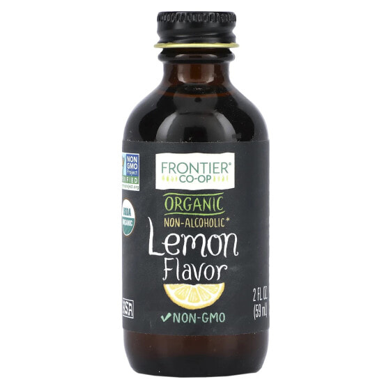 Organic Lemon Flavor, Non-Alcoholic, 2 fl oz (59 ml)