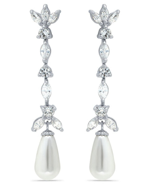 Серьги Macy's Pearl Marquise