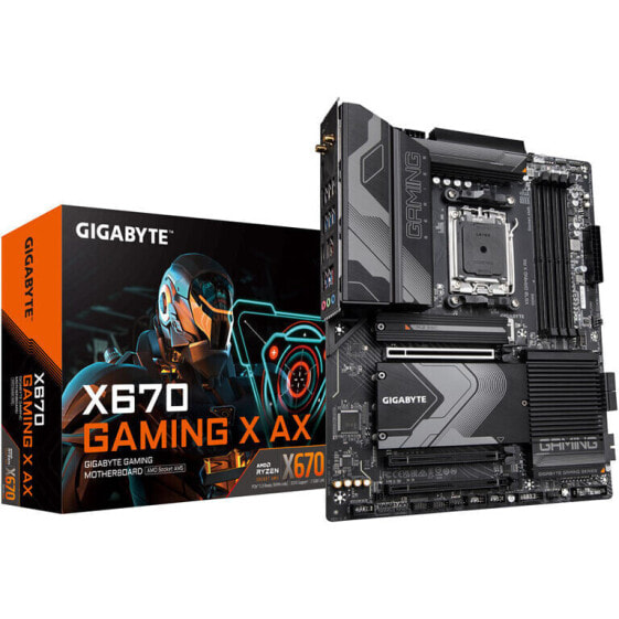 GIGABYTE X670 Gaming X AX, Sockel AM5, AMD X670, ATX - DDR5