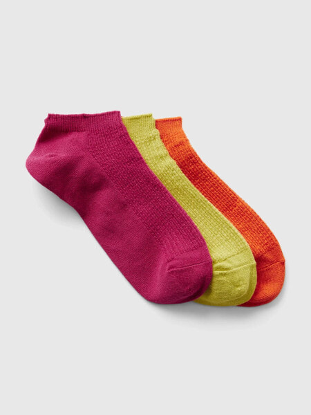 Pointelle Ankle Socks (3-Pack)