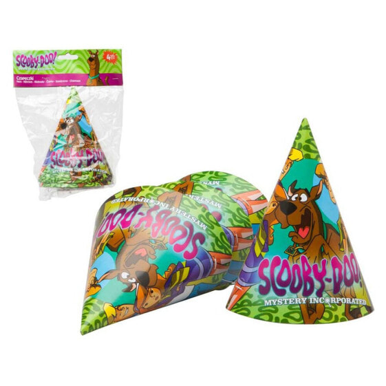 ATOSA Pack 4 Fiestida Scooby Doo 16 cm Units Hat