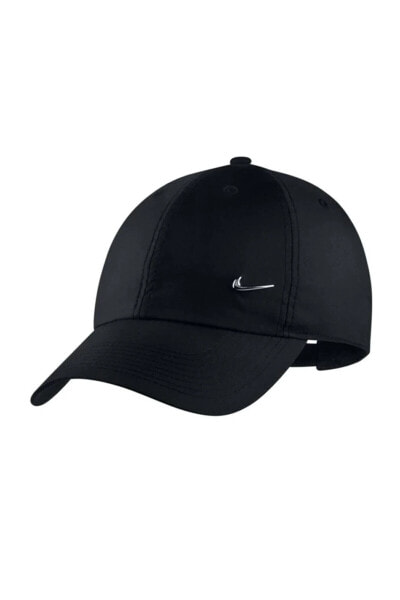 Metal Swoosh Black Şapka Cw4607-010