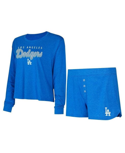 Пижама женская Concepts Sport Los Angeles Dodgers Blue Meter Knit