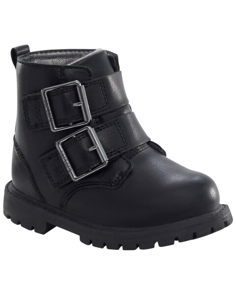 Toddler Buckle Boots 5