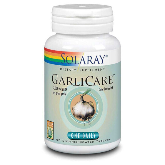 Специализированное питание для спортсменов SOLARAY Garlicare 60 шт.