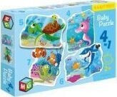 Multigra Baby Puzzle 4w1 Pod wodą