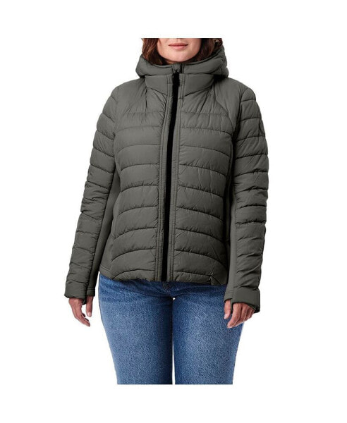Women's Plus -Size Active Packable Jacket with Neoprene