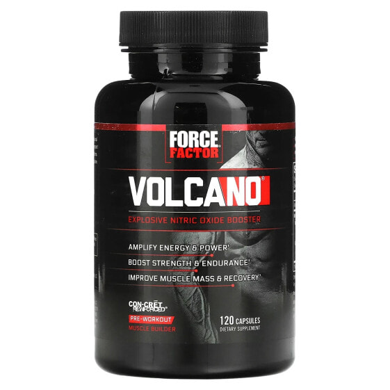 Volcano, Explosive Nitric Oxide Booster, 120 Capsules