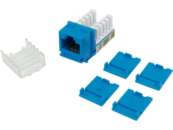 C2G 29316 Cat6 RJ45 UTP Keystone Jack - Blue