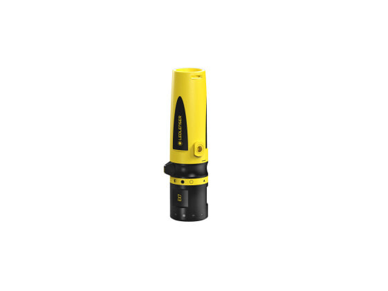 LED Lenser EX7, Universal flashlight, Black, Yellow, IPX8, 200 lm, 120 m, AAA
