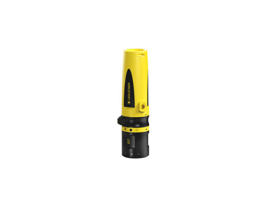 LED Lenser EX7 - Universal flashlight - Black - Yellow - IPX8 - 200 lm - 120 m - AAA