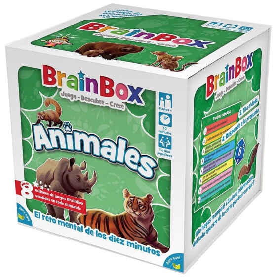 Настольная игра для компании BEEZERWIZZER STUDIO Brainbox Animales