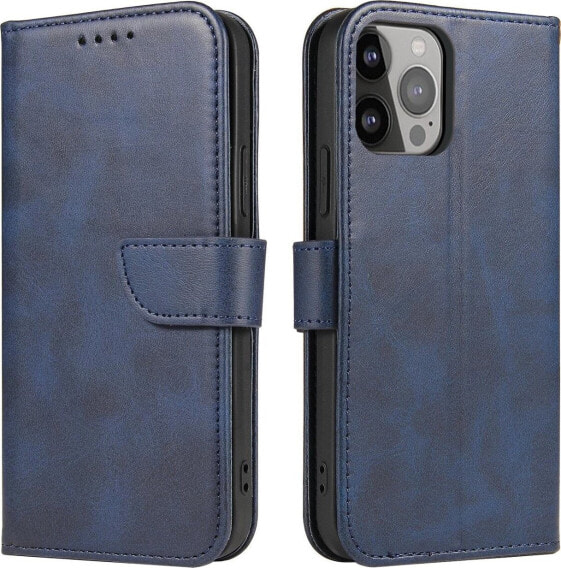 Hurtel Etui Magnet Case do Samsung S24 Plus z klapką i portfelem - niebieskie