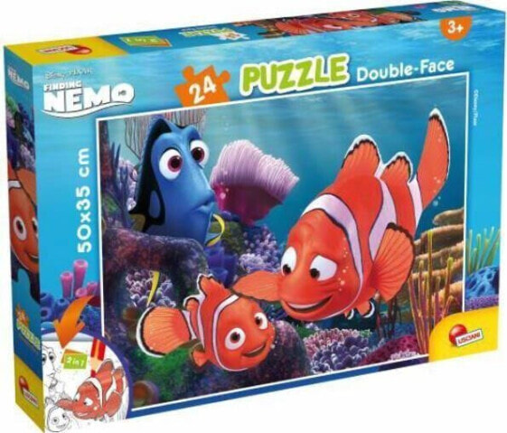 Lisciani Puzzle dwustronne 24el. 50x35cm Nemo. 86481 LISCIANI p12