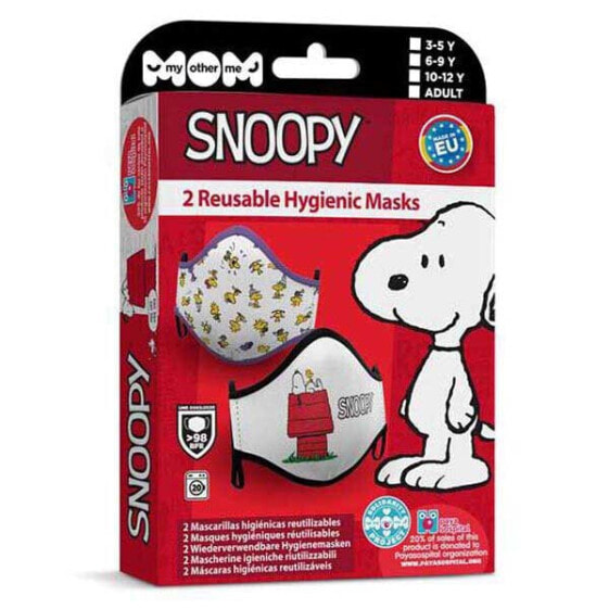 MOM Snoopy Premium face mask 2 units