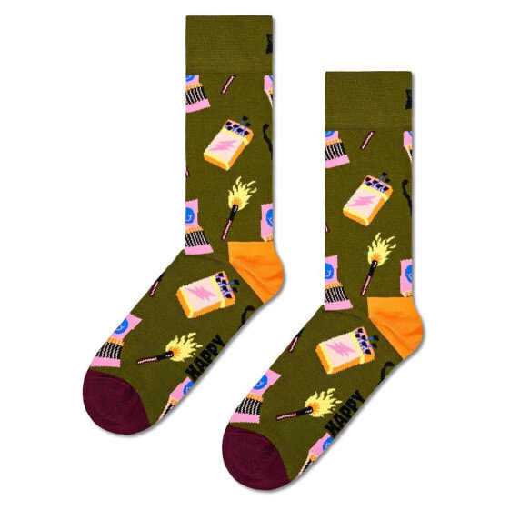 HAPPY SOCKS Matches Half long socks