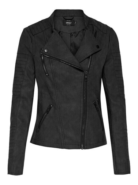Women´s jacket ONLAVA FAUX 15102997 Black