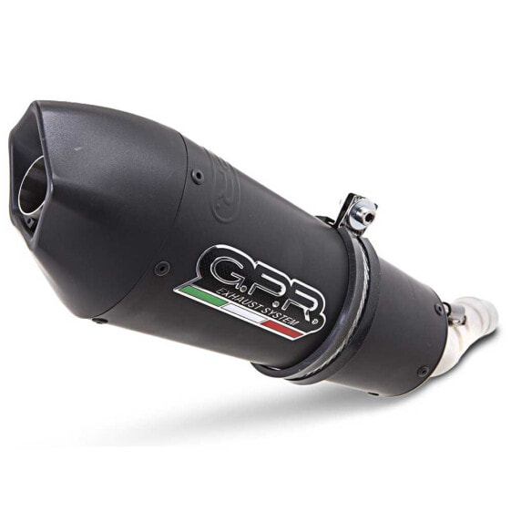 GPR EXHAUST SYSTEMS GPE Anniversary Titanium Mid Line System GP 800 08-13 CAT Homologated Muffler