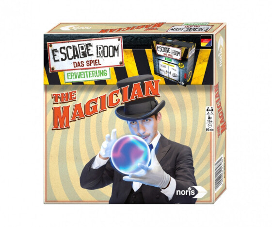 Логическая настольная игра Noris Spiele Escape Room - Магия - для детей и взрослых - 60 мин - 16 лет - Закрытая коробка