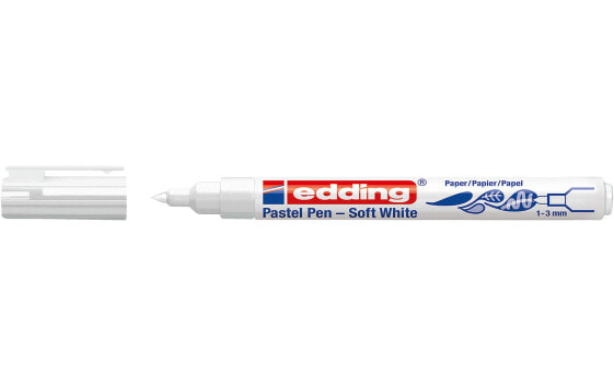 EDDING Pastel Pen 1500 Lackmarker weiß 1.0 - 3.0 mm