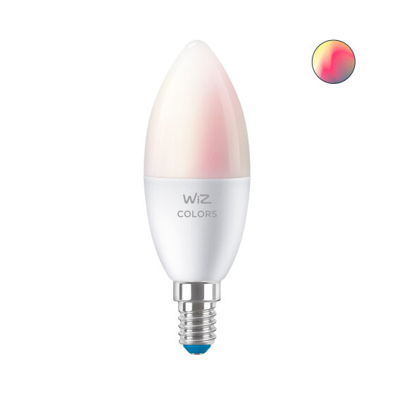 Signify WiZ Candle 4.9W (Eq.40W) C37 E14 - Smart bulb - White - Wi-Fi - E14 - Multi - 2200 K