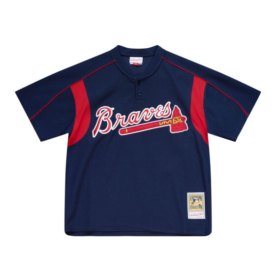 MITCHELL & NESS MLB BATTING PRACTICE JERSEY ATLANTA BRAVES 2003 CHIPPER JONES